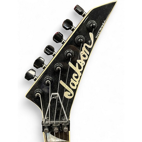 Used Jackson flying v Blue Solid Body Electric Guitar