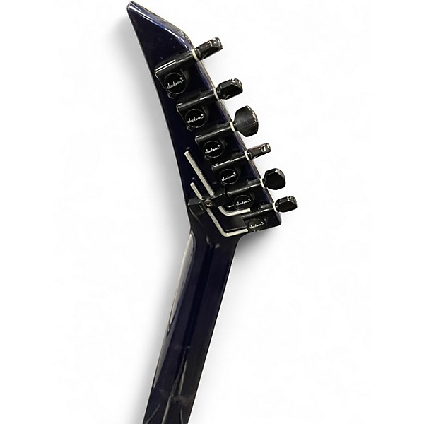 Used Jackson flying v Blue Solid Body Electric Guitar
