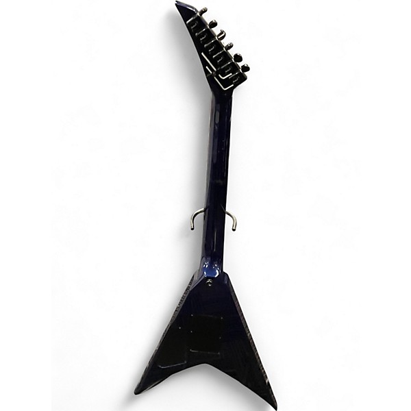 Used Jackson flying v Blue Solid Body Electric Guitar