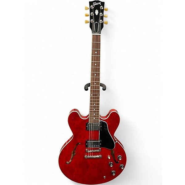 Used Gibson ES335 Dot Reissue Cherry Hollow Body Electric Guitar