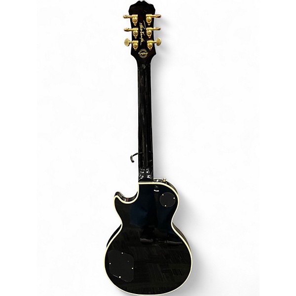 Used Epiphone Peter Frampton Les Paul Custom PRO Black Solid Body Electric Guitar
