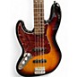 Used 2020s Fender Squier 2 Tone Sunburst Electric Bass Guitar