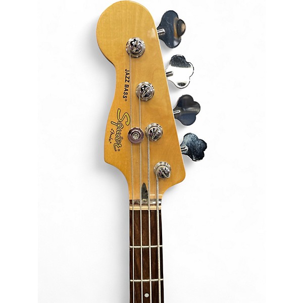 Used 2020s Fender Squier 2 Tone Sunburst Electric Bass Guitar