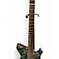 Used Eart GW2 Blue Burst Solid Body Electric Guitar