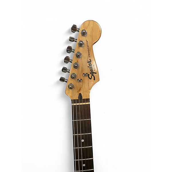 Used Squier Standard Stratocaster Green Solid Body Electric Guitar