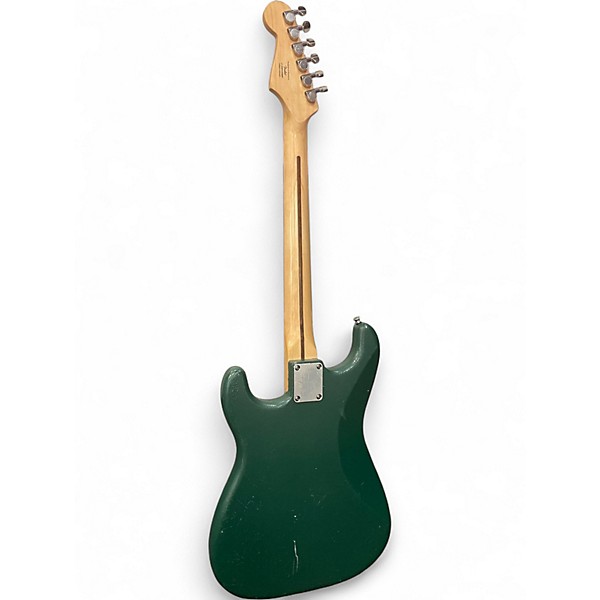 Used Squier Standard Stratocaster Green Solid Body Electric Guitar