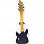 Used Schecter Guitar Research DIAMOND SERIES OMEN 6 Blue Solid Body Electric Guitar