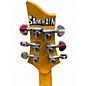 Used Schecter Guitar Research DIAMOND SERIES OMEN 6 Blue Solid Body Electric Guitar