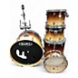 Used Mapex 5 Piece Meridian Caramel Burst Drum Kit thumbnail