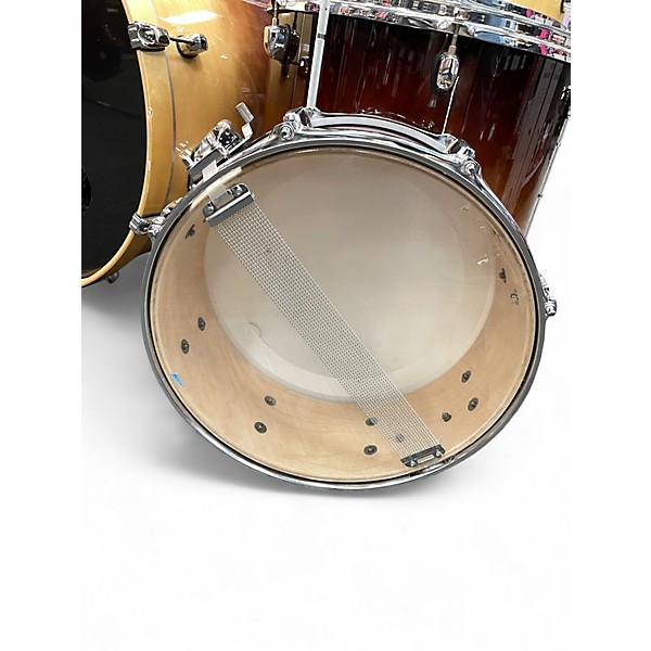 Used Mapex 5 Piece Meridian Caramel Burst Drum Kit