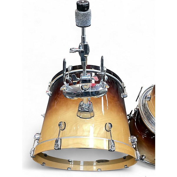 Used Mapex 5 Piece Meridian Caramel Burst Drum Kit