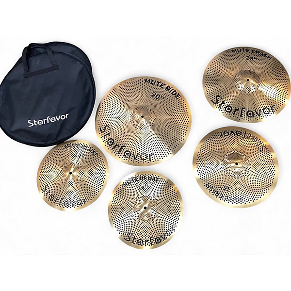 Used Starfavor Multiple Generic Cymbal Pack Cymbal