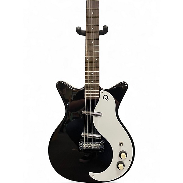 Used Danelectro '59M NOS Black and White Solid Body Electric Guitar