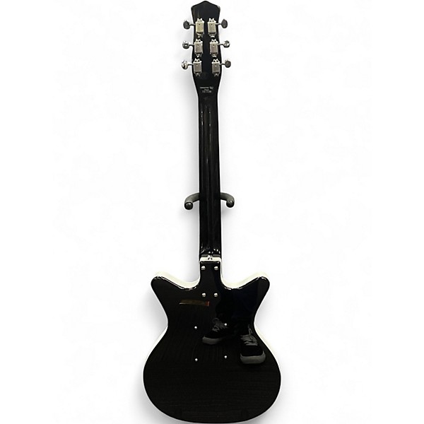 Used Danelectro '59M NOS Black and White Solid Body Electric Guitar