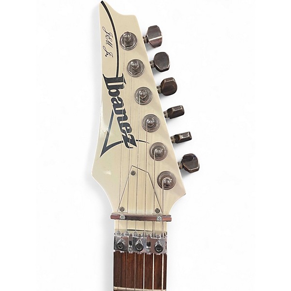 Used Ibanez Jm 555L White Electric Guitar