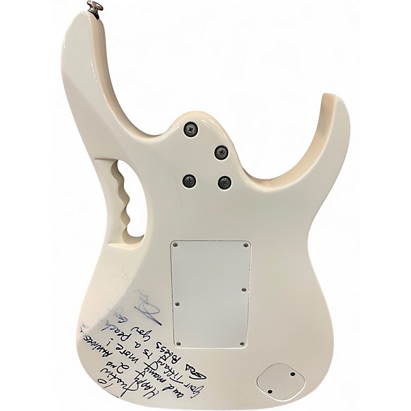 Used Ibanez Jm 555L White Electric Guitar