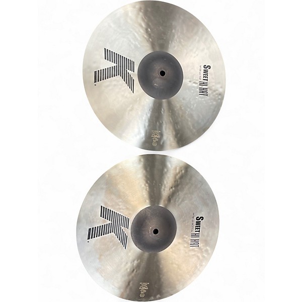 Used Zildjian 14in K Sweet Hihat Pair Cymbal