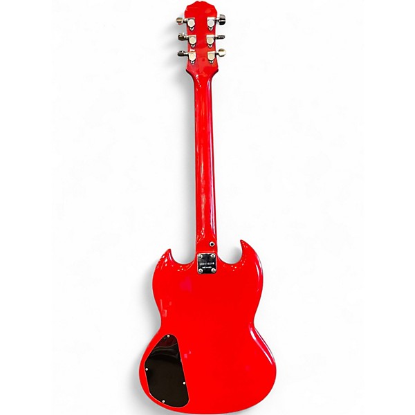 Vintage 1994 Epiphone SG Cherry Solid Body Electric Guitar
