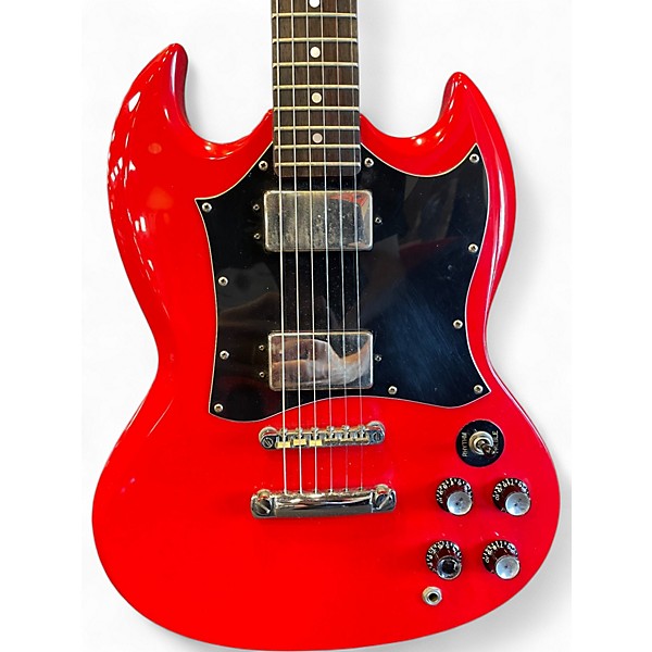 Vintage 1994 Epiphone SG Cherry Solid Body Electric Guitar