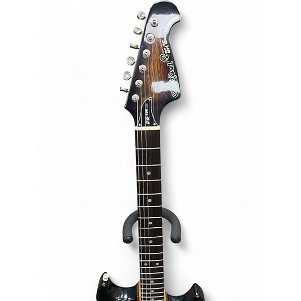 Used Aria PRO TS400 TRI SOUND SERIES BROWN BURST Solid Body Electric Guitar