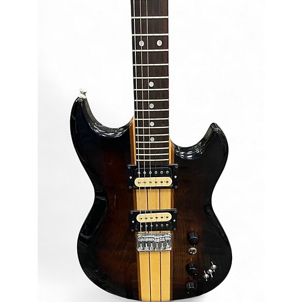 Used Aria PRO TS400 TRI SOUND SERIES BROWN BURST Solid Body Electric Guitar
