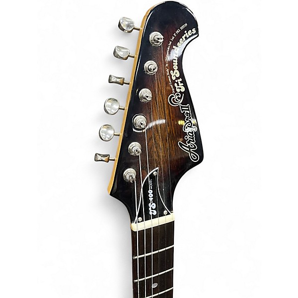 Used Aria PRO TS400 TRI SOUND SERIES BROWN BURST Solid Body Electric Guitar