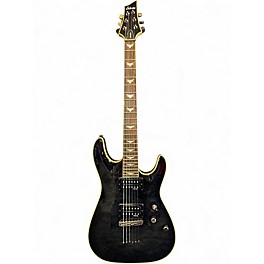Used Schecter Guitar Research Omen Extreme 6 GRAY BURST Solid Body Electric Guitar