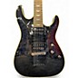 Used Schecter Guitar Research Omen Extreme 6 GRAY BURST Solid Body Electric Guitar