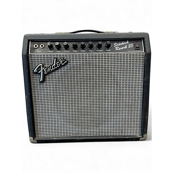 Vintage 1980s Fender SIDEKICK REVERB 25 Guitar Combo Amp