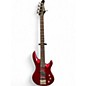 Used Samick Artist Series Red Electric Bass Guitar thumbnail