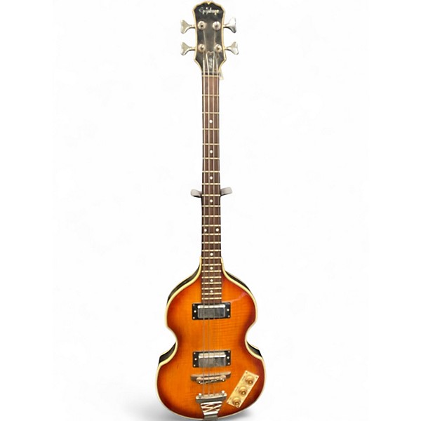 Used Epiphone Viola 2 Color Sunburst Electric Bass Guitar