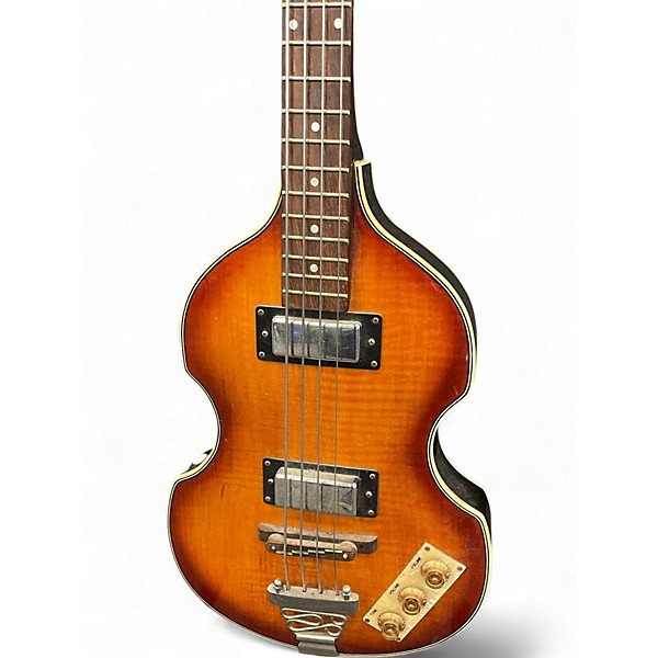 Used Epiphone Viola 2 Color Sunburst Electric Bass Guitar