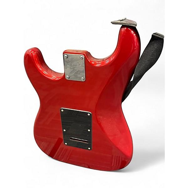 Used Squier Affinity Stratocaster Candy Apple Red Solid Body Electric Guitar