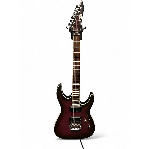 Used ESP LTD MH330FR Violet Burst Solid Body Electric Guitar