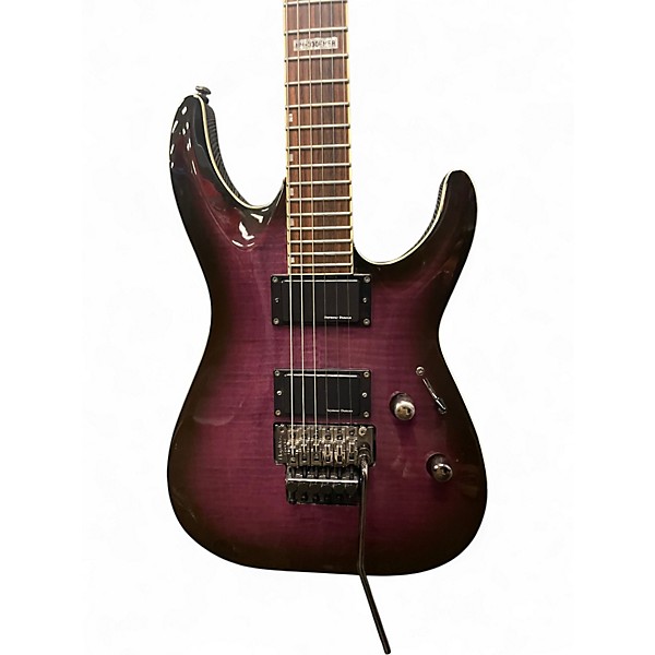 Used ESP LTD MH330FR Violet Burst Solid Body Electric Guitar