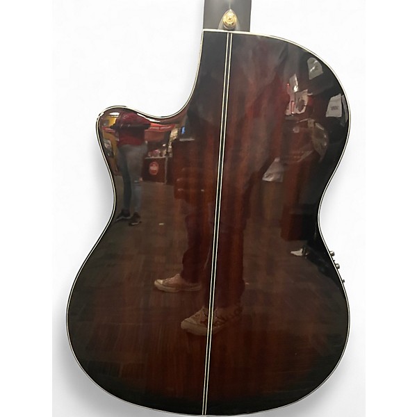 Used Ibanez GA35TCE-DVS Dark Violin Burst Classical Acoustic Guitar
