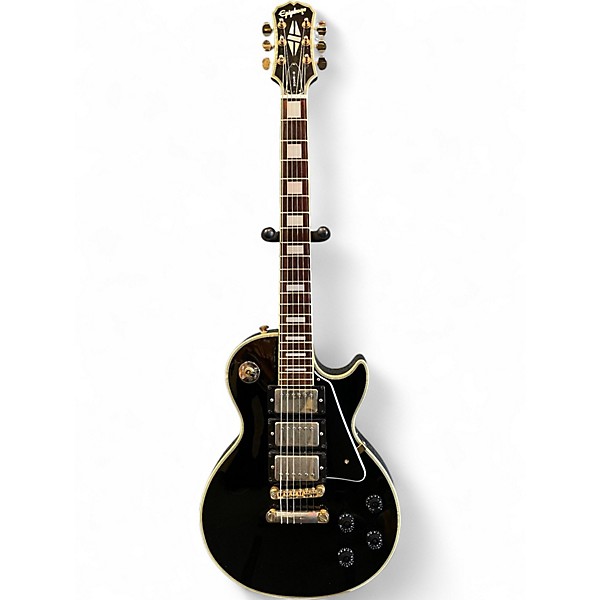 Used Epiphone Les Paul Black Beauty 3 Ebony Solid Body Electric Guitar
