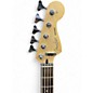 Used Fender Deluxe Active Jazz Bass V 5 String Vintage White Electric Bass Guitar