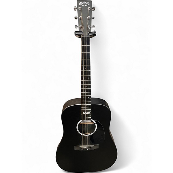 Used Martin D35JC Johnny Cash Black Acoustic Guitar
