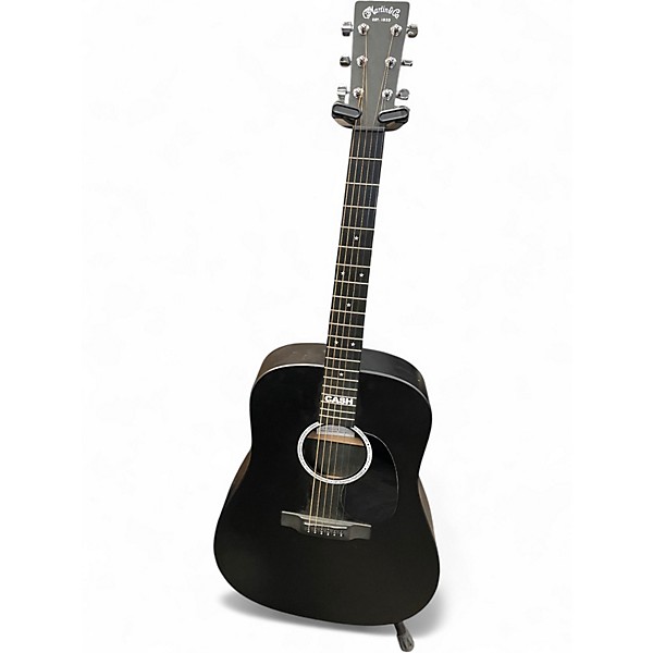 Used Martin D35JC Johnny Cash Black Acoustic Guitar