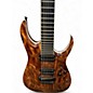 Used Ibanez RGAIX7U Antique Brown Stained Solid Body Electric Guitar