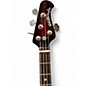 Used Ernie Ball Music Man Stingray 4 H Black Cherry Electric Bass Guitar