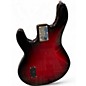 Used Ernie Ball Music Man Stingray 4 H Black Cherry Electric Bass Guitar