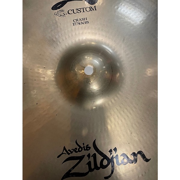 Used Zildjian 17in A Custom Crash Cymbal