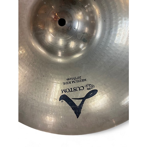 Used Zildjian 20in a custom medium ride Cymbal