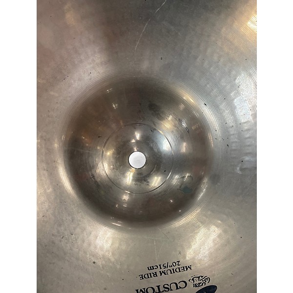 Used Zildjian 20in a custom medium ride Cymbal