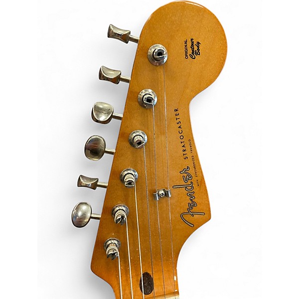 Used Fender Classic Series '50s Stratocaster Daphne Blue Solid Body Electric Guitar