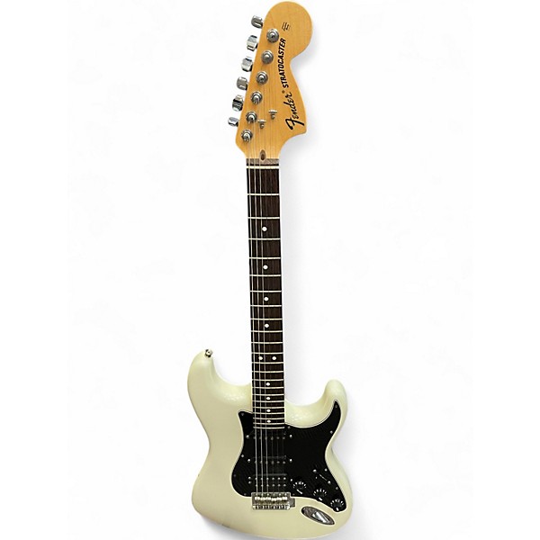 Used Fender FSR American Special Stratocaster Olympic White Solid Body Electric Guitar