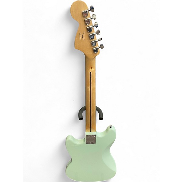Used Squier Bullet Mustang HH Surf Green Solid Body Electric Guitar