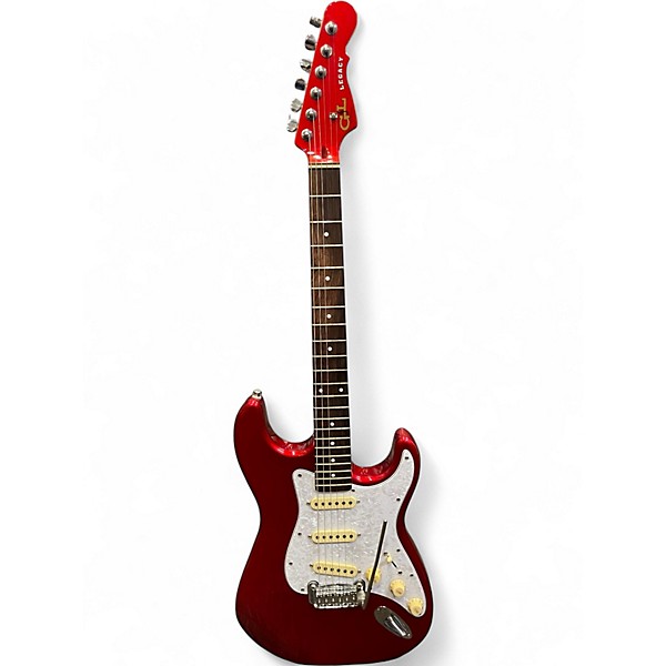 Used G&L Tribute Legacy Metallic Red Solid Body Electric Guitar